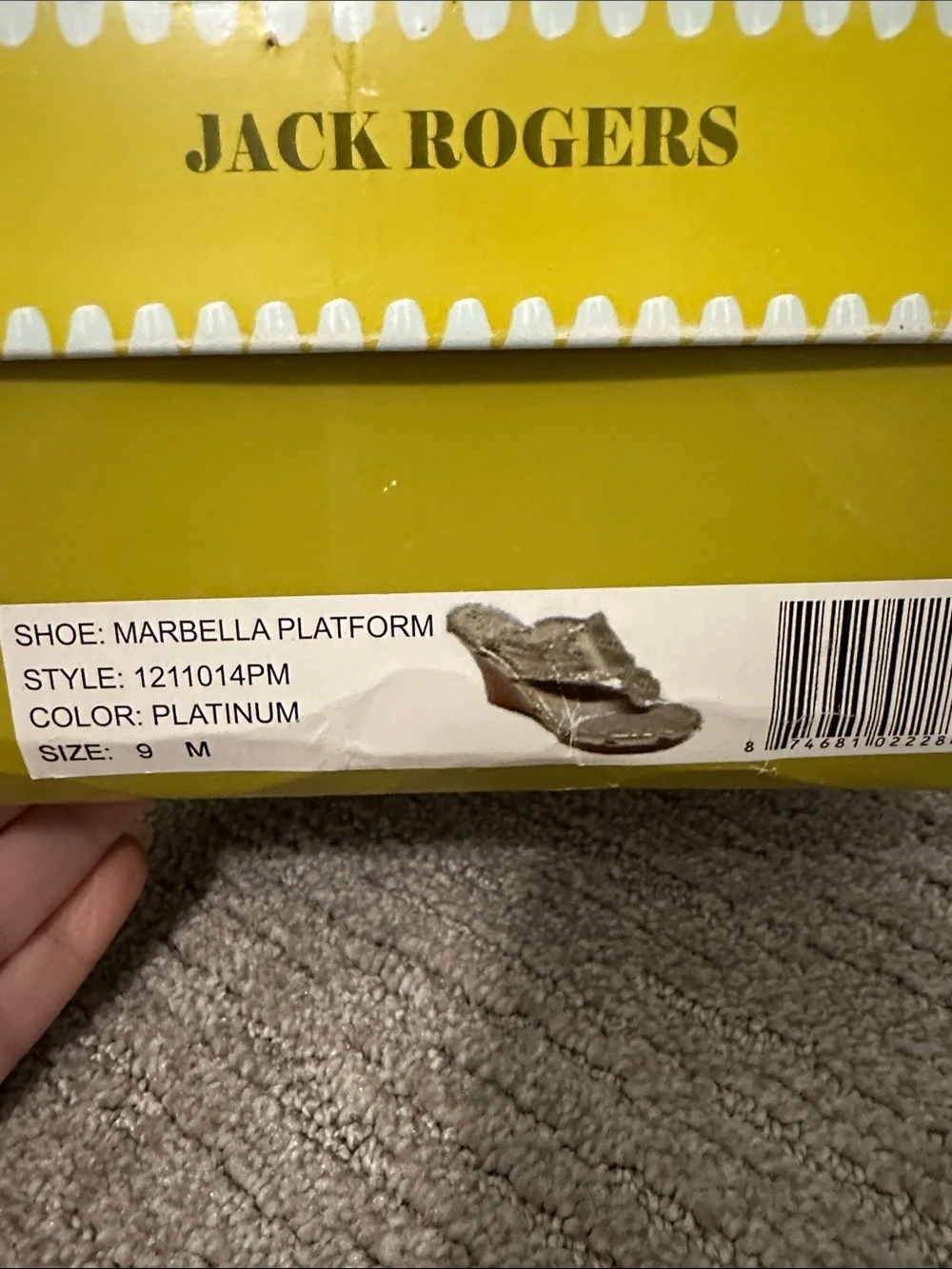 Jack Rogers trim heels
